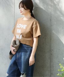 JOURNAL STANDARD(ジャーナルスタンダード)/別注【SLOPPY/スラッピー】ヴィンテージ風ロゴTシャツ/キャメル