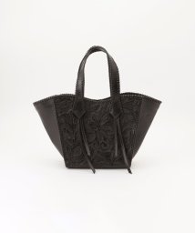 GRACE CONTINENTAL(グレースコンチネンタル)/Stitch tote bag/ブラック