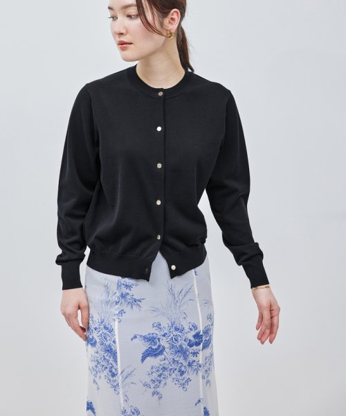 【洗える】【接触冷感】ICE COTTONカーディガン【アンサンブル対応】【雑誌/メディア掲載】 トップス T1689422612(12870円)