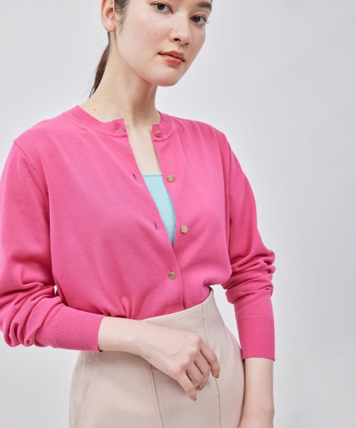 【洗える】【接触冷感】ICE COTTONカーディガン【アンサンブル対応】【雑誌/メディア掲載】 トップス T1689422612(12870円)
