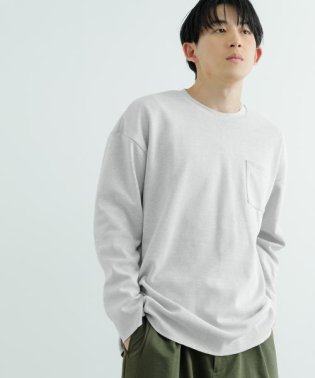 ITEMS URBANRESEARCH/裏配色カノコ ロングスリーブ カットソー/505969745