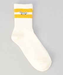 coen(coen)/PENNEYS別注 LINE SOCKS/YELLOW