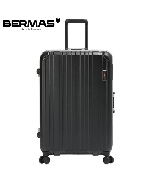 BERMAS(バーマス)/バーマス ヘリテージ2 スーツケース Lサイズ 88L 大型 大容量 軽量 フレームタイプ 静音キャスター BERMAS 60534/ブラック