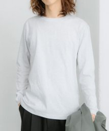 SENSE OF PLACE by URBAN RESEARCH(センスオブプレイス バイ アーバンリサーチ)/クルーネックロングTシャツ A/L.GRAY