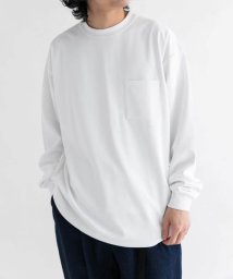 EKAL(EKAL)/AIRFLEXポンチロングスリーブTシャツ/ホワイト