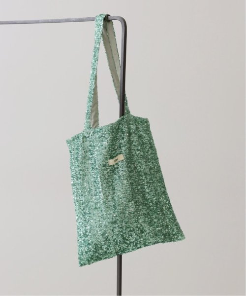 Spick & Span(スピック＆スパン)/≪一部店舗+WEB限定≫【Uhr / ウーア】別注Spangle Tote Bag/グリーンB