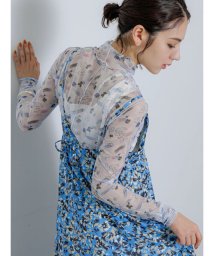 Te chichi/【Atelier Bloom】花柄プリントシアーカットチュールTOPS/505970181