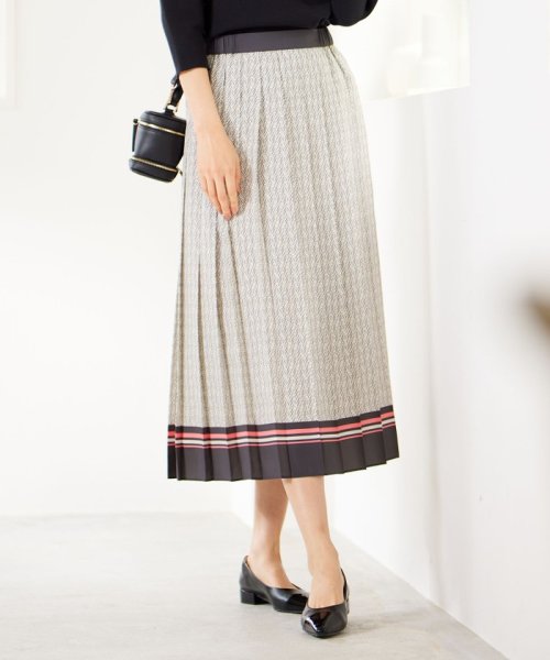 【カタログ掲載・セットアップ対応・洗える】JJモノグラムプリント スカート JJ 予めご了承ください