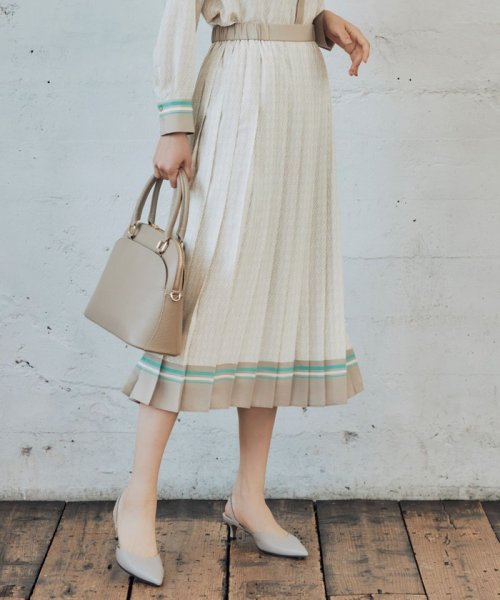 【カタログ掲載・セットアップ対応・洗える】JJモノグラムプリント スカート JJ 予めご了承ください