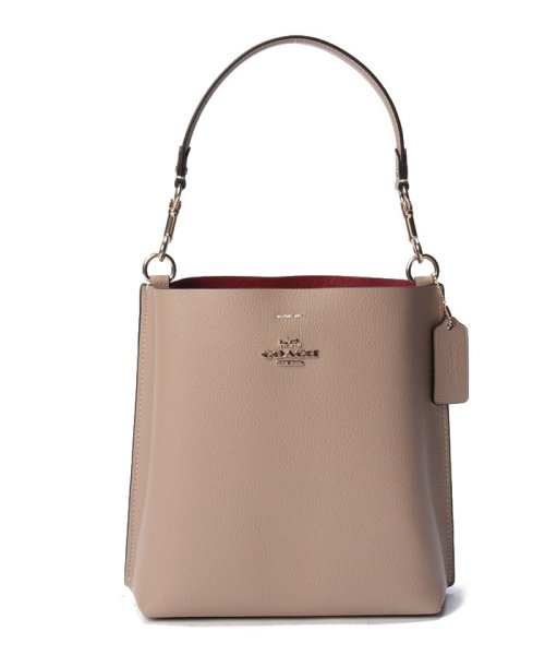 COACH(コーチ)/【COACH】コーチ CA177 ハンドバッグ 2WAY ショルダー MOLLIE BUCKET BAG 22 レディース/ベージュ