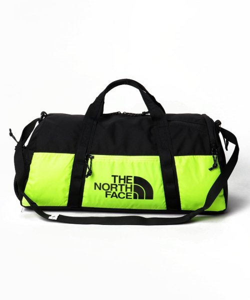 THE NORTH FACE(ザノースフェイス)/【メンズ】【THE NORTH FACE】ザ・ノースフェイス BOZERDUFFEL ボストンバッグ ボザーダッフル A4対応/ブラック/イエロー