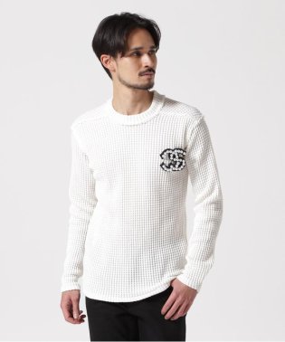 RoyalFlash/FranCisT_MOR.K.S./BIG WAFFLE KNIT PULL OVER/MK3066/505956062