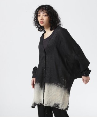 RoyalFlash/KMRii/ケムリ/Discharged Linen Kimono Shirt/505956069