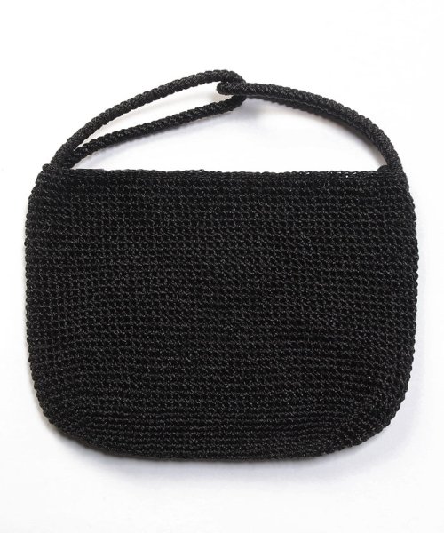 カシュカシュ cachecache / 2wayハンドルメタリックコード編みトートバッグ 人気・おすすめ｜省スペース設計・旅行向けにおすすめ 公式 プライバシー配送 今だけ特典付き