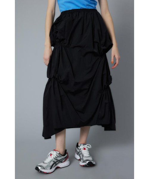 HeRIN.CYE(ヘリンドットサイ)/Gradually balloon skirt/BLK