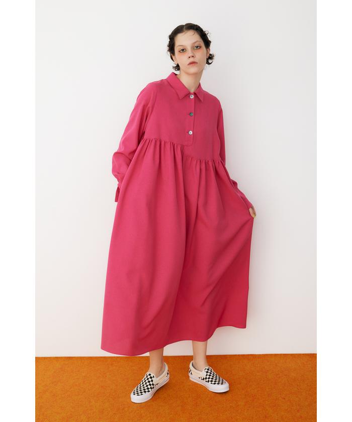 Volume shirt dress(505970526) | ヘリンドットサイ(HeRIN.CYE) - MAGASEEK