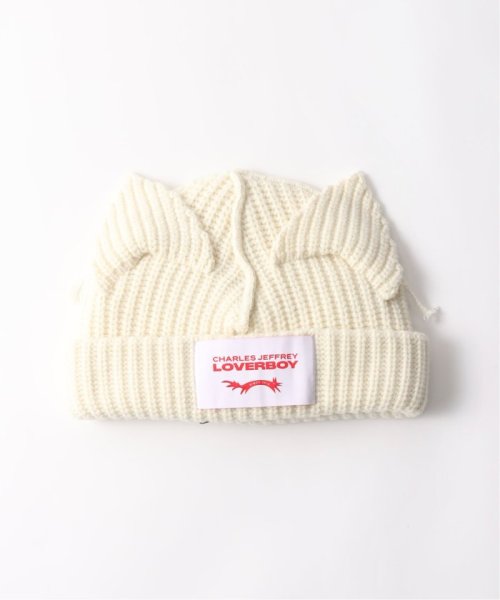 JOURNAL STANDARD(ジャーナルスタンダード)/【CHARLES JEFFREY LOVERBOY】 CHUNKY EARS BEANIE/ナチュラル