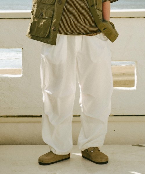 PAL OUTLET(パル　アウトレット)/【Kastane】【WHIMSIC】SNOW CAMO OVER PANTS/ホワイト