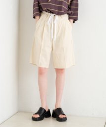 PAL OUTLET(パル　アウトレット)/【Kastane】【WHIMSIC】COTTON TWILL SHORTS/アイボリー