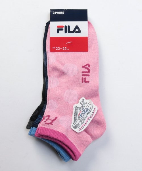 FILA socks Ladies(フィラ　ソックス　レディース)/ドット アンクルソックス レディース/その他1