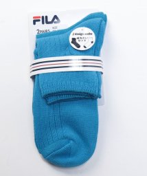 FILA socks Ladies/カラーリブショートソックス 2足組 レディース/505932941