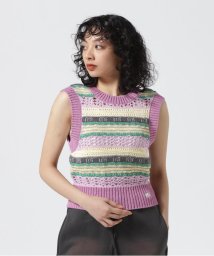 RoyalFlash/MAISON SPECIAL/メゾンスペシャル/Multicolor Knit Vest/505963259