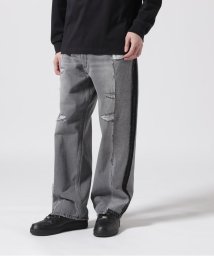 B'2nd(ビーセカンド)/＠１６９１　９９６　ＣＥＮＴＥＲ　ＳＥＡＭ　ＬＯＯＳＥＦＩＴ/グレー