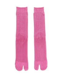 B'2nd(ビーセカンド)/MARCOMONDE（マルコモンド）glitter tabi socks 20/ピンク