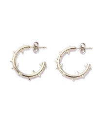 RoyalFlash/JUSTINE CLENQUET/HIRSCHY EARRINGS/Silver/505968163