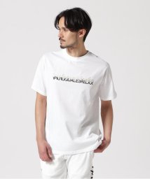 RoyalFlash(ロイヤルフラッシュ)/1PIU1UGUALE3 RELAX/ダブルロゴ半袖Tシャツ/ホワイト