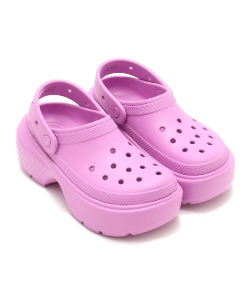 crocs(クロックス)/クロックス ストンプ クロッグ/ライトパープル