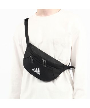 adidas/アディダス ウエストポーチ 軽い adidas ウエストバッグ 2L ショルダーバッグ 小さめ スポーツ キッズ 中学生 高校生 斜めがけバッグ 63791/505971259