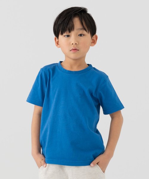 chil2(チルツー)/無地半袖Tシャツ/ブルー