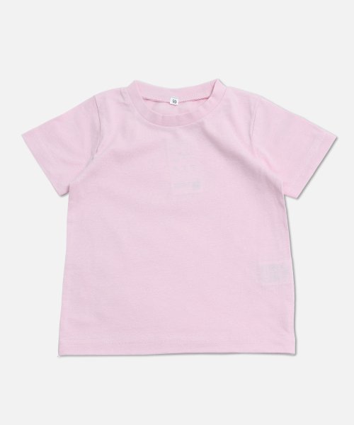 chil2(チルツー)/無地半袖Tシャツ/ピンク