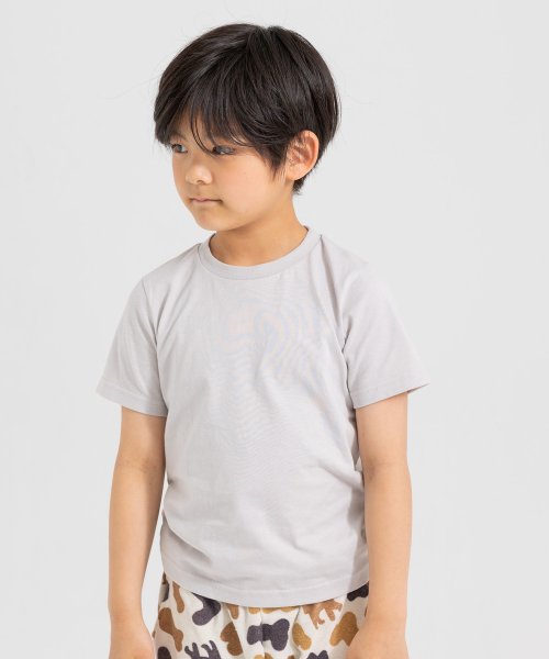 chil2(チルツー)/無地半袖Tシャツ/グレー