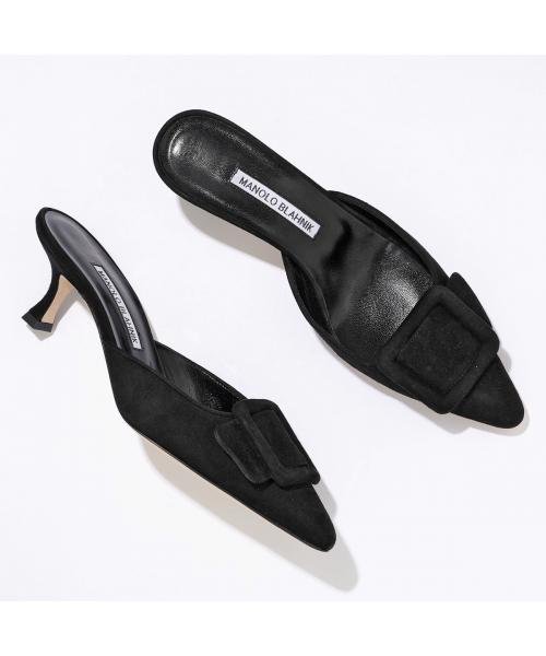 セール】MANOLO BLAHNIK パンプス MAYSALE SUEDE DAIM 050(505972025 