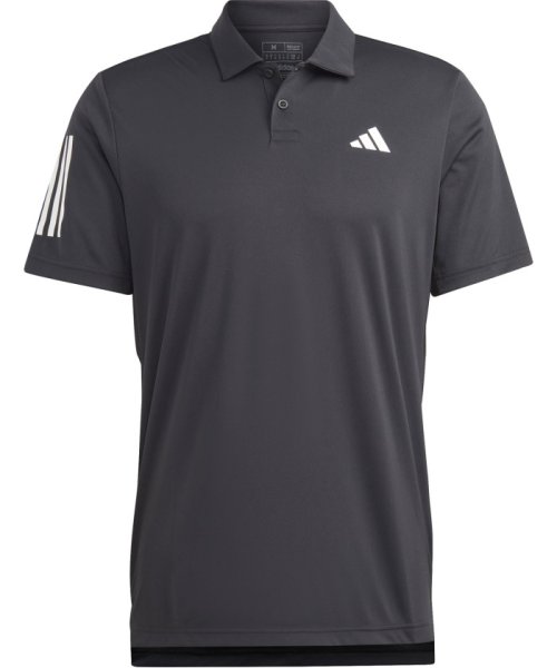 Adidas(アディダス)/adidas アディダス テニス クラブ スリーストライプス テニス ポロシャツ MLE71 HS326/ブラック