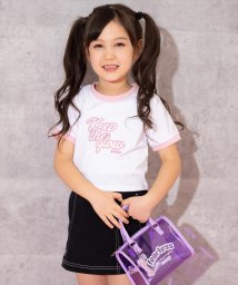 ANAP KIDS/オーロラ ワッペン リンガー Tシャツ/505972595