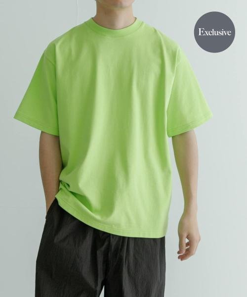 URBAN RESEARCH(アーバンリサーチ)/『別注』ATON×URBAN RESEARCH　SUPIMA COMPACT JERSEY/GREEN