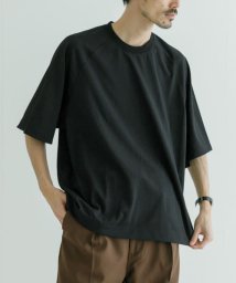 URBAN RESEARCH(アーバンリサーチ)/『UR TECH ひやサラクール』リラックスTシャツ/BLACK