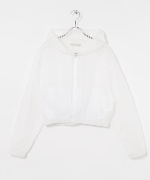 URBAN RESEARCH(アーバンリサーチ)/AMOMENTO　REVERSIBLE SHIRRINGJUMPER/WHITE