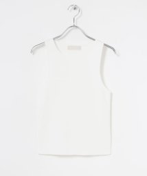URBAN RESEARCH/AMOMENTO　CUT－OUT SLEEVELESS TOP/505972866