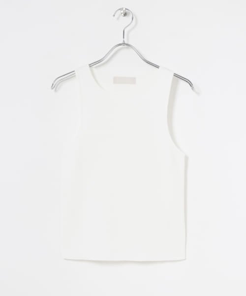 URBAN RESEARCH(アーバンリサーチ)/AMOMENTO　CUT－OUT SLEEVELESS TOP/IVORY