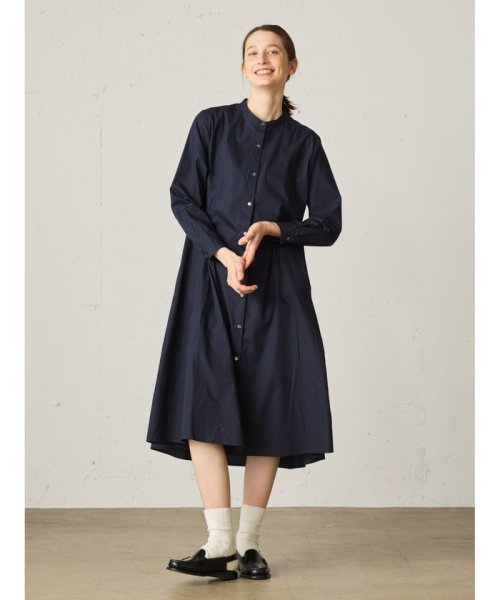 MidiUmi Aラインシャツワンピース - 販売価格
