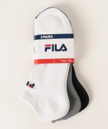 FILA socks Mens(フィラ　ソックス　メンズ)/ロゴ アンクルソックス 3足組 メンズ/その他2