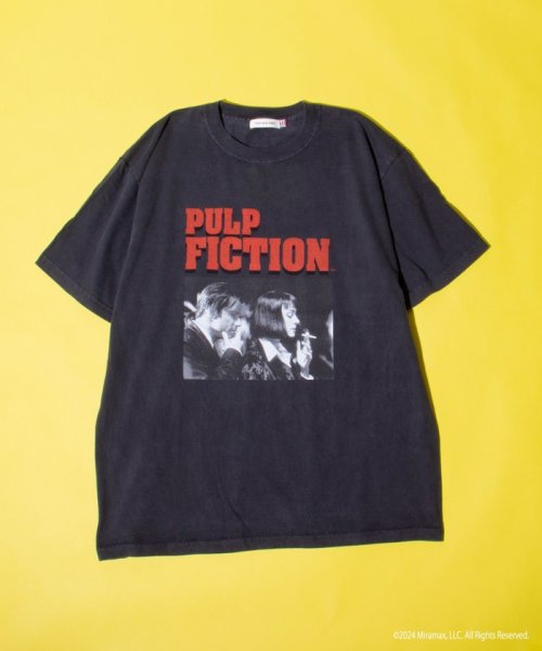 GLOSTER(GLOSTER)/【新柄追加】【GOOD ROCK SPEED/グッドロックスピード】PLUP FICTION ピグメントTシャツ ロゴ フォトTシャツ/ブラック系その他4