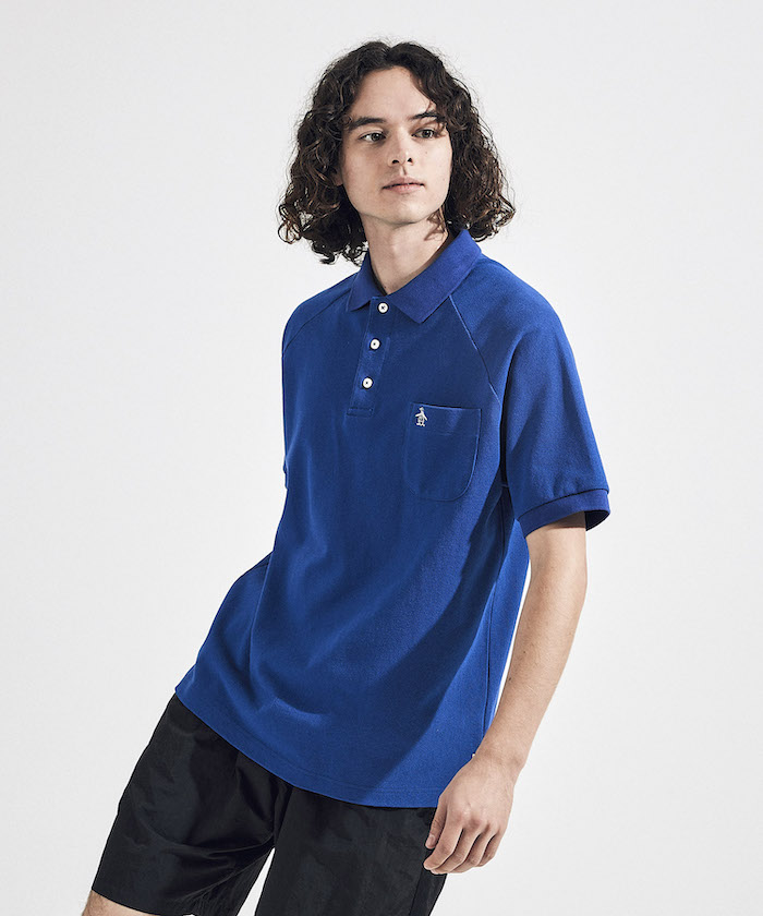 STYLE 2844 U.S.A.COTTON POLO SHIRT 60'S RAGLAN SLEEVE / スタイル 