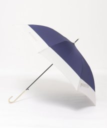 LBC(エルビーシー)/Wpc. 切り継ぎプレーン 雨傘 長傘/ネイビー