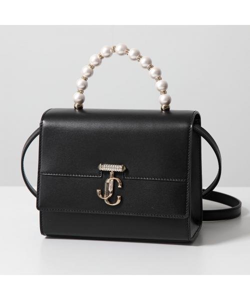 JIMMY CHOO(ジミーチュウ)/Jimmy Choo ショルダーバッグ AVENUE TOPHANDLE/S RMA/ブラック