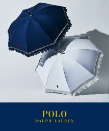 POLO RALPH LAUREN(umbrella)(ポロラルフローレン（傘）)/晴雨兼用日傘　エンブフリル/オフホワイト